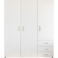 Stile raffinato armadi in legno bianco