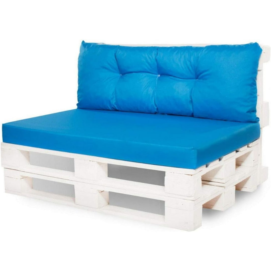 Linea essenziale cuscini per divanetti blu