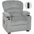Eleganza pratica poltrone relax et chaise longue grigio
