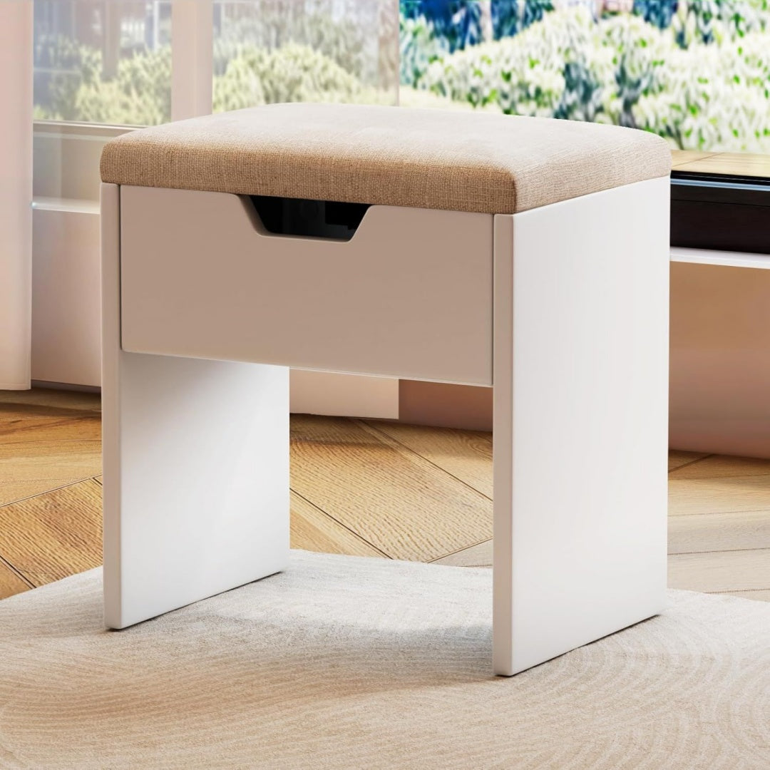 Stile raffinato toelette bianco