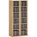 Eleganza pratica porta cd e dvd modulari salvaspazio blu