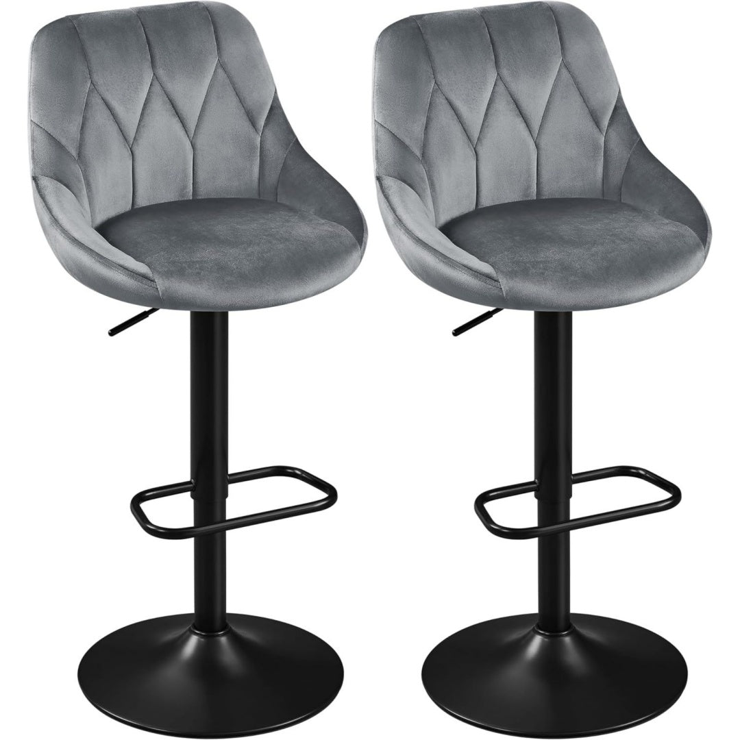 Design versatile sgabelli da bar grigio